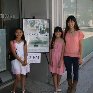 At the premiere of A Crossroad Called Manzanar with Cindy Fang Director and Sascha Tominaga Actress  July 24 2010