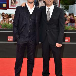 Fatih Akin and Tahar Rahim at event of The Cut 2014