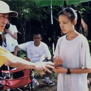 Yimou Zhang Benshan Zhao and Jie Dong in Xing fu shi guang 2000