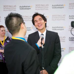 Scotty Crowe on the Red Carpet at the 2013 Dallas International Film Festival
