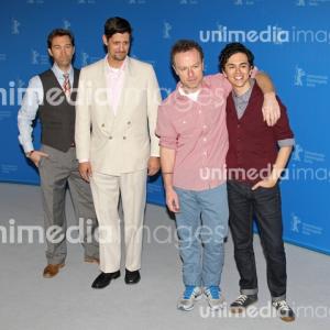 Vincent Palo at the photo call for Cherry at the 62nd Annual Berlinale LR Christo Dimassis Peter Keppler Director Stephen Elliott Vincent Palo