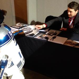 Emmett Skilton signing at CollectorMania 2013 in England