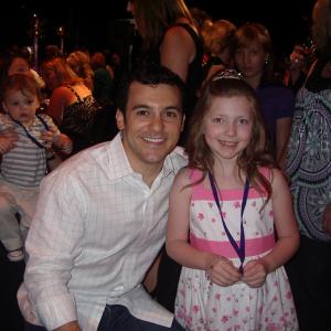 Chelsey Valentine and Fred Savage at The Care Awards Universal Studios 2008
