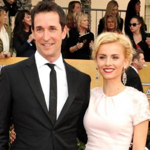 Noah Wyle and Sara Wells 19th Annual Screen Actors Guild Awards held at The Shrine Auditorium, Jan. 27, 2013, in Los Angeles.