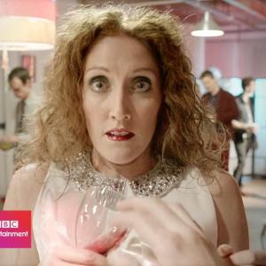 Still of Charlotte Milchard in the BBC comedy Delightfully Awkward.