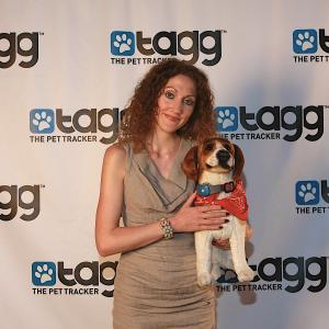 Actress Charlotte Milchard supporting TaggThe Pet Tracker at the Darling Companion Premiere in Hollywood