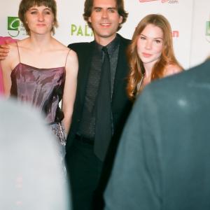 Molly Livingston, Jeremiah Turner, and Courtney Halverson at Etienne! Premiere at CineVegas red carpet