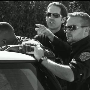 JEREMIAH TURNER as a COP in CHAOS  CONSEQUENCES with LAVELL DAVIS and RICHARD KOSCHER