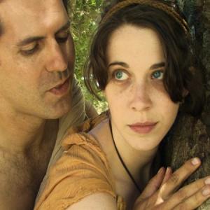Jeremiah Turner as ATHAMAS and Eve Doolin as INO in Scott Stubbes BACCHAE