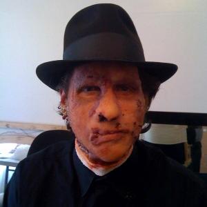 Jeremiah Turner in prosthetics and heavy makeup as MALONE in THE HUSH