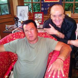 Jorg Bobsin and STEVEN SEAGAL for In Confidence with