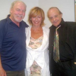 Jorg Bobsin and STACY KEACH with wife Malgosia for In Confidence with