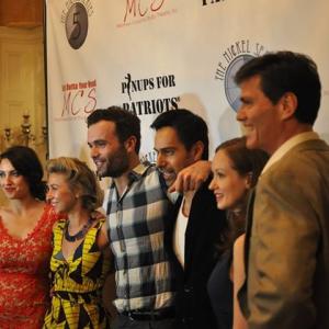 A Cool Dark Place cast at The Players Club New York NY
