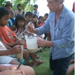 Alby's feeding program in Micronesia