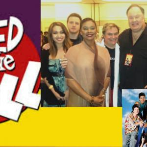SAVED BY THE BELL original Principal Belding Dennis Haskins and Graduate Lisa Turtle Lark Voorhies with Pierre Patrick, Stephanie Pham, Valery Goldes and Mikel Beaukel.