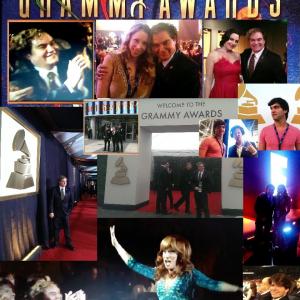 Pierre Patrick at The 56th Grammy Awards with Jennifer DayMIKELGrammy Winner Jennifer Gasoi The LAPD and with Alex Del Vecchio Applauding Winner Kathy Griffin