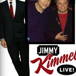 JIMMY Kimmel and Pierre Patrick, 2015