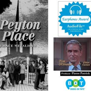 Books On Tapes Peyton Place 2003 Earphones Award Winner Starring Tim OConnor Produced by Pierre Patrick