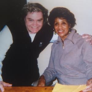 In the Studio for Velveteen Rabbit Pierre Patrick and incomparable TV icon, 227 & The Jeffersons, Marla Gibbs.