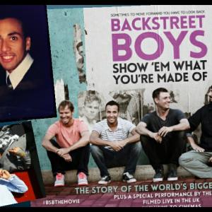 Pierre Patrick and Howie Dorought from Backstreet Boys Show Em What Youre Made Of film celebration 20 years of The Worlds Biggest Boy Band