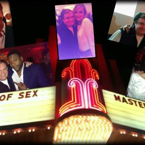 Pierre Patrick at Masters Of Sex FYC with Michael Sheen Jocko Sims Caitlin Fitzgerald Julianne Nicholson and Annaleigh Ashford