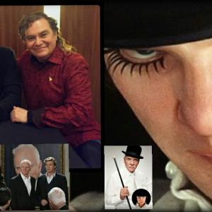 Pierre Patrick and Malcolm Mcdowell The Mentalist Franklin  Bash and A CLOCKWORK ORANGE