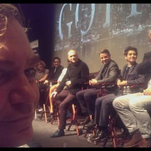 Pierre Patrick front row at GOTHAM for your Emmy Consideration panel with Cast and Producer's.