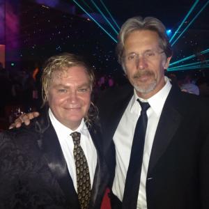 Pierre Patrick and Gary Cole at The Emmys