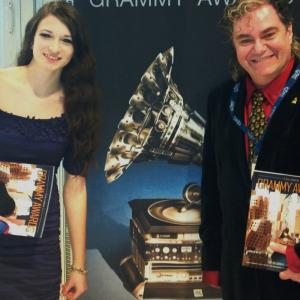 Pierre Patrick & niece Amelie Despins Celebrating her Sweet 16th at the 54th Grammy's Awards.