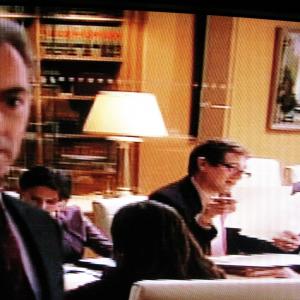 The Good Wife Episode 310 Parenting Made Easy Boring Lawyer on the right Principal WAlan Cumming