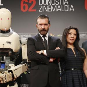 AUTMATA Premiere with Antonio Banderas and Gabe Ibaez at the San Sebastian Film Festival