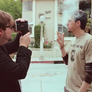 Feature Documentary Flesh On Fire Addicted To A Dream On Set With director Benjamin Ironside Koppin Location Hollywood California