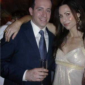 Michael Gambino and Minnie Driver, 2007