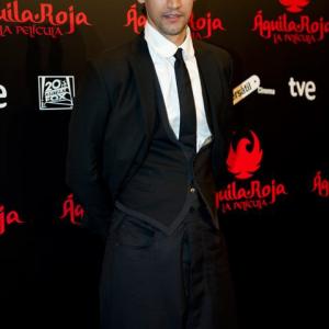 Stany Coppet at Aguila Roja Premiere in Madrid Spain 14042011