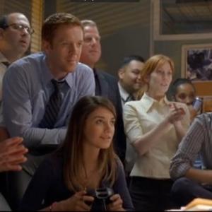 Still of Sheila Vand Damian Lewis and Sarah Shahi in LIFE