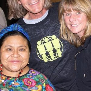 Shooting for Mayan Renaissance with Nobel Peace Prize winner Rigoberta Mench Tum