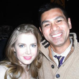 Amy Adams after screening of The Fighter