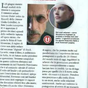 Gianmarco Tognazzi and Chiara iezzi on Best Movie italia Under the series