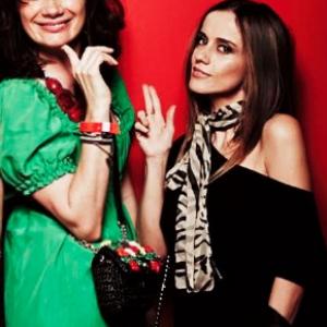 Maddalena Fossati LifeStyle Fashion editor Vanity Fair CondeNast and Chiara at Electrolux event Milan Italy