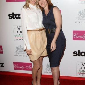 Viva Bianca and Erin Cummings host attend a Visual Impact Now Charity Event at Silverspoon in West Hollywood 2012