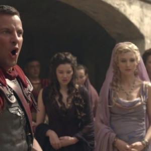 Still of Lucy Lawless Craig Parker Viva Bianca and Hanna Mangan Lawrence in Spartacus Blood and Sand 2010