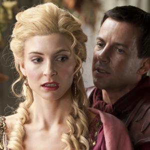 Still of Craig Parker and Viva Bianca in Spartacus Blood and Sand 2010