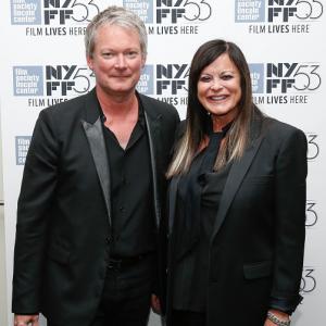 Director James Crump (L) and Ronnie Sassoon attend a screening of 'Troublemakers: The Story of Land Art' during the 53rd New York Film Festival at The Film Society of Lincoln Center, Walter Reade Theatre on October 1, 2015 in New York City.