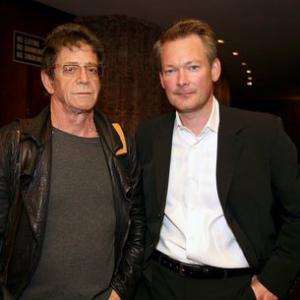Lou Reed and James Crump Tribeca Film Festival New York 2007