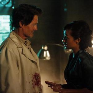 Still of Kyle MacLachlan and Ruth Negga in Agents of SHIELD 2013