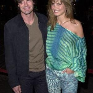 Kyle MacLachlan and Heidi Klum at event of Snatch 2000