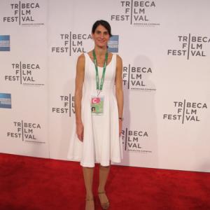 Journalist Sharon Abella attends Sean Penns Love Hate Love premiere at The 2011 Tribeca Film Festival www1worldcinemawordpresscom