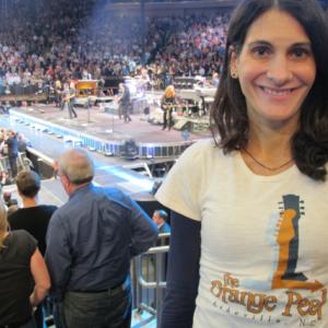Sharon Abella at Bruce Springsteen and the E Street Band at Madison Square Garden April 6 2012 Article on www1worldcinemacom
