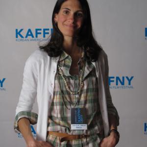 Journalist Sharon Abella attends KAFFNY Korean American Film Festival New York March 1720 2011 Articles on http1worldcinemacom