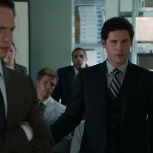 Patrick Adams and Ben Hollingsworth in Suits on the USA Network